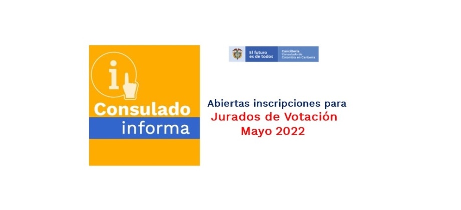 Convocatoria Jurados de Votación Mayo 2022